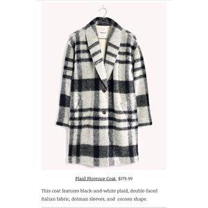 Plaid Florence Coat